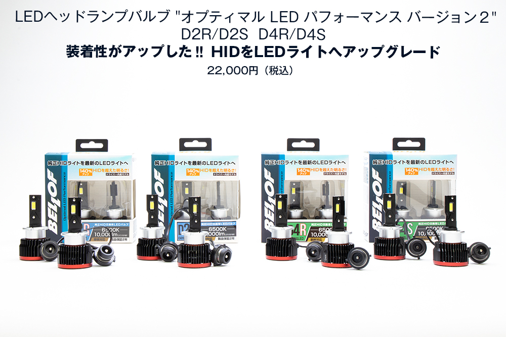 LEDヘッドランプバルブ