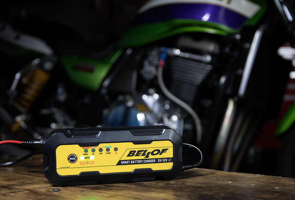 6V/12V兼用バッテリー充電器 5000mA | ベロフジャパン株式会社
